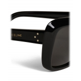 Céline - Oversize Sunglasses in Acetate - Black - Sunglasses - Céline Eyewear