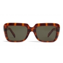 Céline - Oversize Sunglasses in Acetate - Leopard Havana - Sunglasses - Céline Eyewear