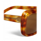 Céline - Occhiali da Sole Oversize in Acetato - Miele Havana - Occhiali da Sole - Céline Eyewear