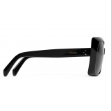 Céline - Oversize Sunglasses in Acetate - Black - Sunglasses - Céline Eyewear