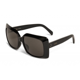 Céline - Oversize Sunglasses in Acetate - Black - Sunglasses - Céline Eyewear