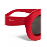 Céline - Occhiali da Sole a Farfalla in Acetato - Rosso - Occhiali da Sole - Céline Eyewear