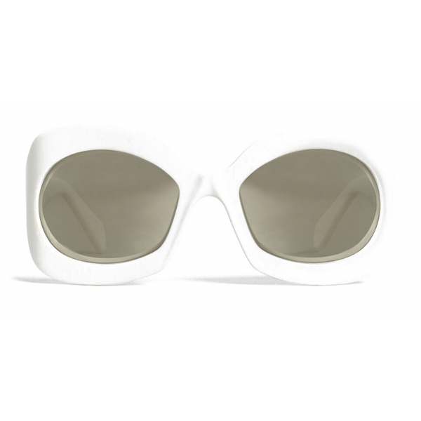 Céline - Butterfly Sunglasses in Acetate - White - Sunglasses - Céline Eyewear