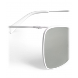 Céline - Occhiali da Sole a Farfalla in Metallo - Bianco Argento - Occhiali da Sole - Céline Eyewear