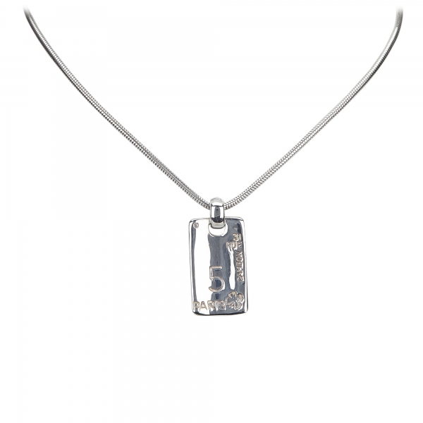 Chanel Comète Géode Necklace, Silver
