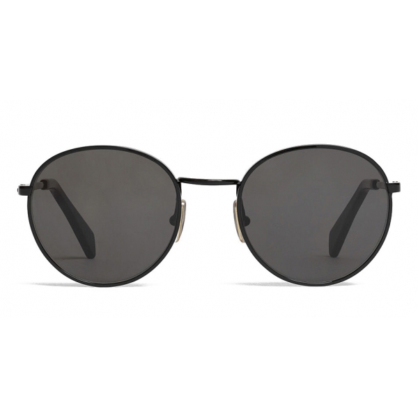 Céline - Round Sunglasses in Metal 06 - Black - Sunglasses - Céline ...