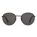 Céline - Occhiali da Sole a Rotondi in Metallo 06 - Nero - Occhiali da Sole - Céline Eyewear