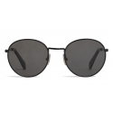 Céline - Round Sunglasses in Metal 06 - Black - Sunglasses - Céline Eyewear