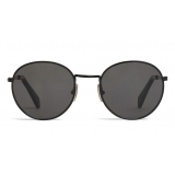 Céline - Occhiali da Sole a Rotondi in Metallo 06 - Nero - Occhiali da Sole - Céline Eyewear