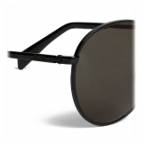 Céline - Round Sunglasses in Metal 06 - Black - Sunglasses - Céline Eyewear