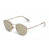 Céline - Round Sunglasses in Metal 06 - Silver - Sunglasses - Céline Eyewear
