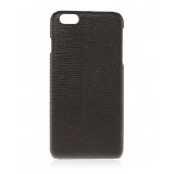 2 ME Style - Case Lizard Black Safari Matt - iPhone 8 Plus / 7 Plus - Leather Cover