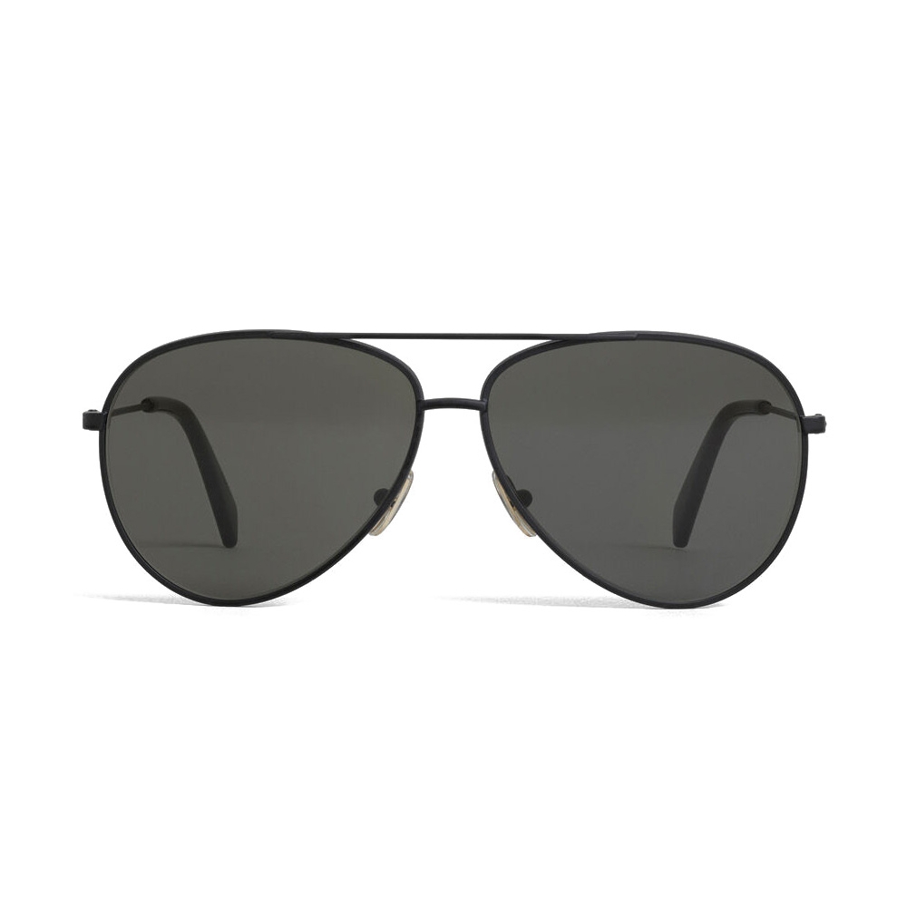 Céline - Aviator Sunglasses in Metal 01 - Black - Sunglasses - Céline ...