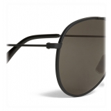 Céline - Aviator Sunglasses in Metal 01 - Black - Sunglasses - Céline Eyewear