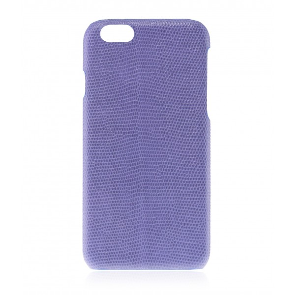 2 ME Style - Cover Lucertola Bluette Glossy - iPhone 8 Plus / 7 Plus - Cover in Pelle