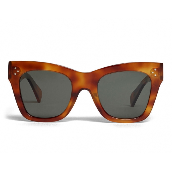 Céline - Classic Cat Eye Sunglasses in Acetate - Light Blonde Havana - Sunglasses - Céline Eyewear