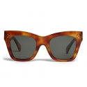 Céline - Classic Cat Eye Sunglasses in Acetate - Light Blonde Havana - Sunglasses - Céline Eyewear