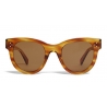 Céline - Occhiali da Sole Classic Cat Eye in Acetato - Havana Striato - Occhiali da Sole - Céline Eyewear