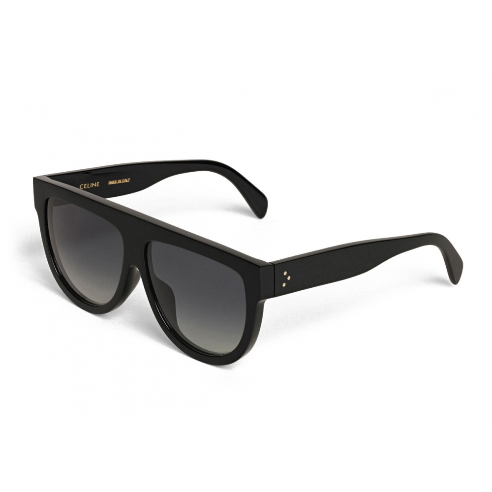 Céline - Aviator Sunglasses in Acetate - Black Gradient - Sunglasses ...