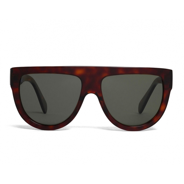 Céline - Aviator Sunglasses in Acetate - Red Havana - Sunglasses - Céline Eyewear