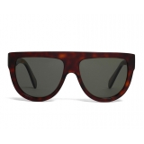 Céline - Aviator Sunglasses in Acetate - Red Havana - Sunglasses - Céline Eyewear
