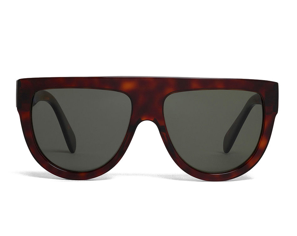 Céline - Aviator Sunglasses in Acetate - Red Havana - Sunglasses - Eyewear - Avvenice
