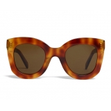 Céline - Aviator Sunglasses in Acetate - Light Blonde Havana - Sunglasses - Céline Eyewear