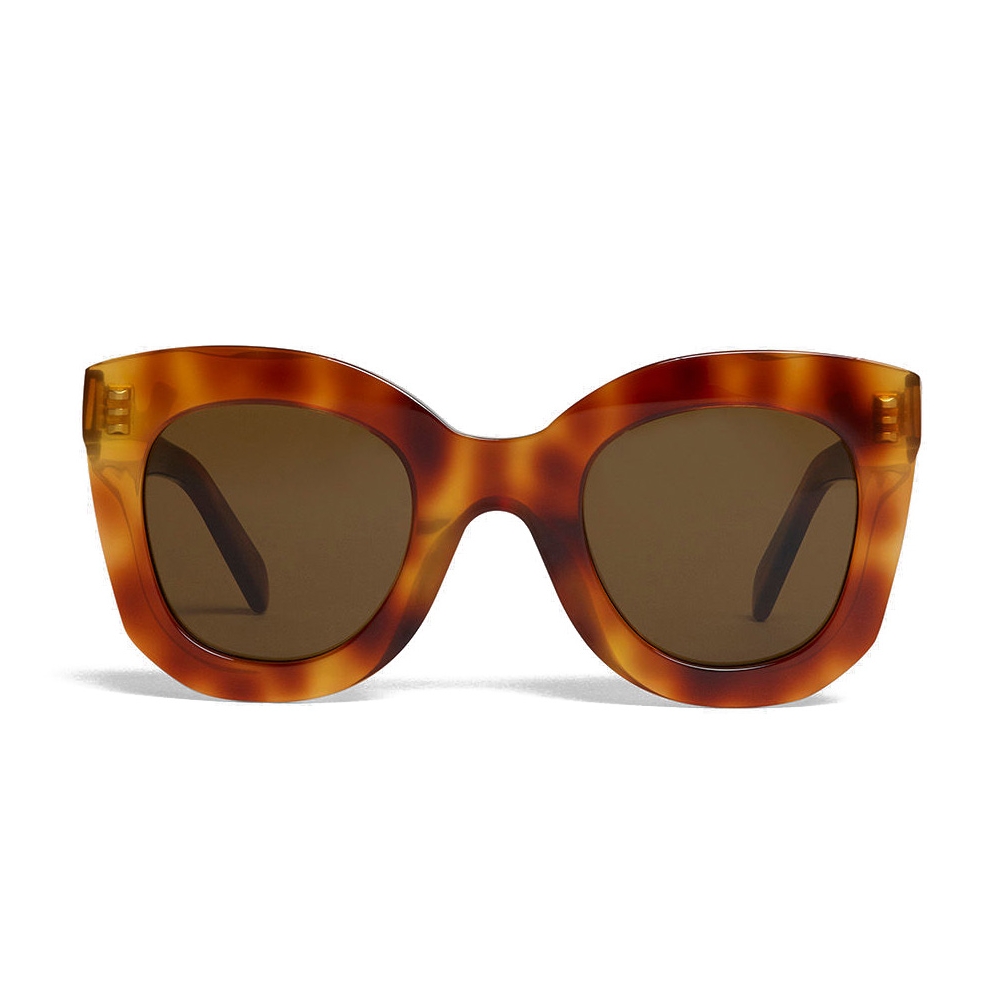 Céline - Aviator Sunglasses in Acetate - Light Blonde Havana ...