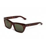 Céline - Square Sunglasses 01 in Acetate - Red Havana - Sunglasses - Céline Eyewear