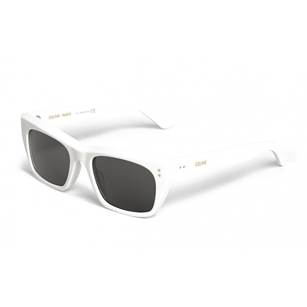 Céline - Square Sunglasses 01 in Acetate - Ivory - Sunglasses - Céline ...