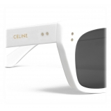 Céline - Square Sunglasses 01 in Acetate - Ivory - Sunglasses - Céline Eyewear