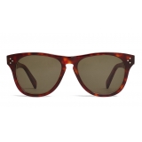 Céline - Occhiali da Sole a Quadrati 12 in Acetato - Rosso Havana - Occhiali da Sole - Céline Eyewear