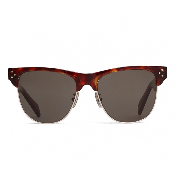 Céline - Classic Cat Eye Sunglasses in Acetate with Crystals - Black -  Sunglasses - Céline Eyewear - Avvenice