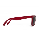 Céline - Square Sunglasses 09 in Acetate - Red - Sunglasses - Céline Eyewear