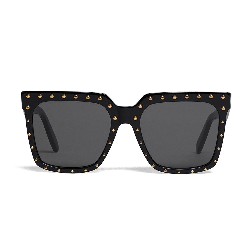 Black sunglasses with outlet gold