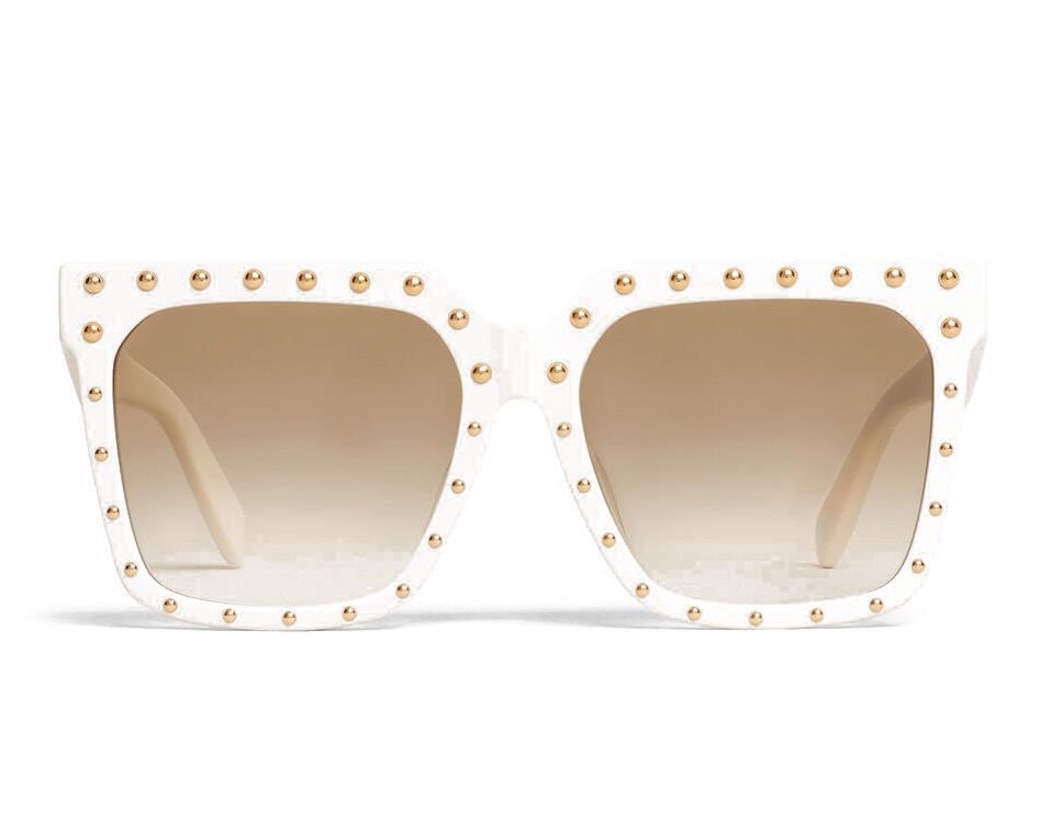 Oversized sunglasses in acetate hot sale celine