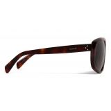 Céline - Oversized Sunglasses in Acetate - Blonde Havana - Sunglasses - Céline Eyewear