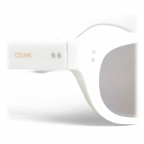 Céline - Classic Sunglasses 11 in Acetate - White - Sunglasses - Céline Eyewear