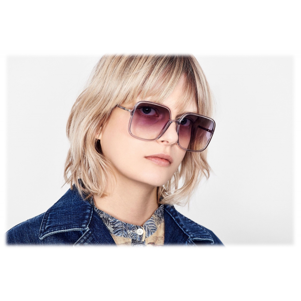 Dior  Sunglasses  DiorSoStellaire1  Grey Pink  Dior Eyewear  Avvenice
