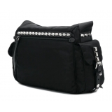 Prada Vintage - Studded Nylon Shoulder Bag - Nero - Borsa in Pelle - Alta Qualità Luxury