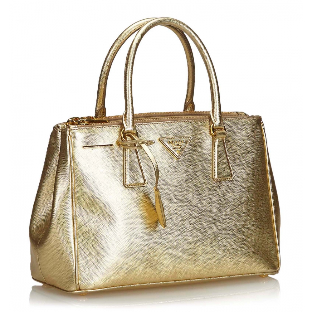 Prada Gold Handbags