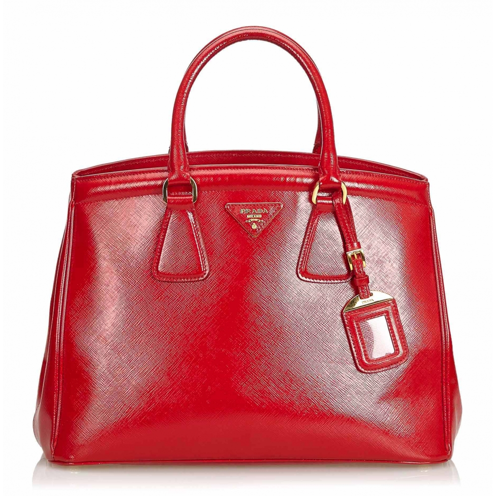 Prada Vintage - Saffiano Lux Handbag Bag - Pink - Leather Handbag - Luxury  High Quality - Avvenice
