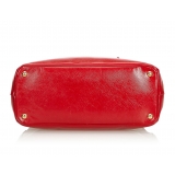 Prada Vintage - Saffiano Lux Handbag Bag - Pink - Leather Handbag - Luxury High Quality