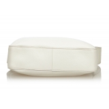 Prada Vintage - Vitello Daino Shoulder Bag - White - Leather Handbag - Luxury High Quality