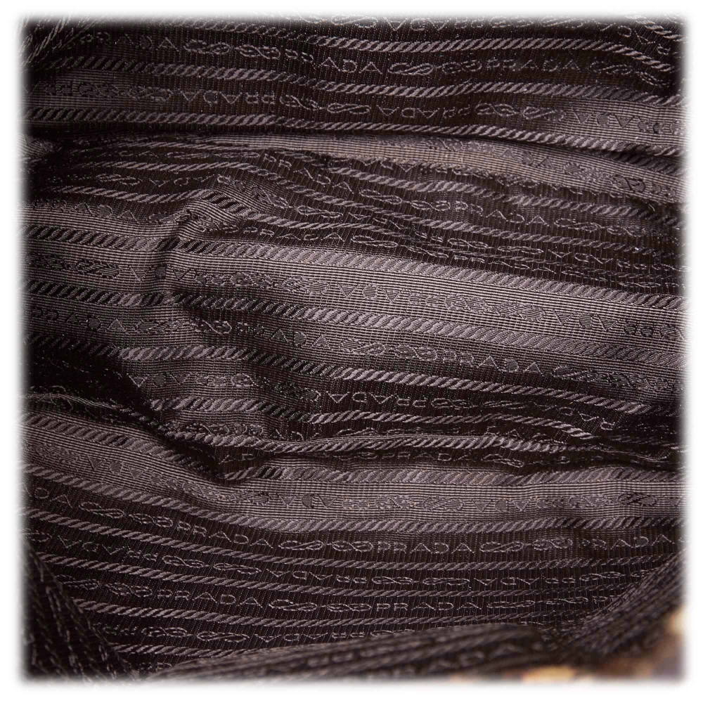 Prada Brown Leopard Print Fur Chain Shoulder Bag Multiple colors Pony hair  ref.198970 - Joli Closet