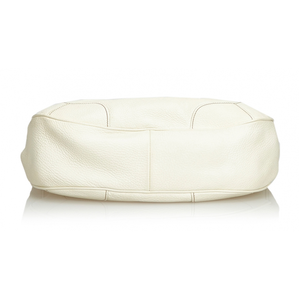 Prada Vintage Sport White Tessuto Nylon Shoulder Bag – Occhi Azzurri