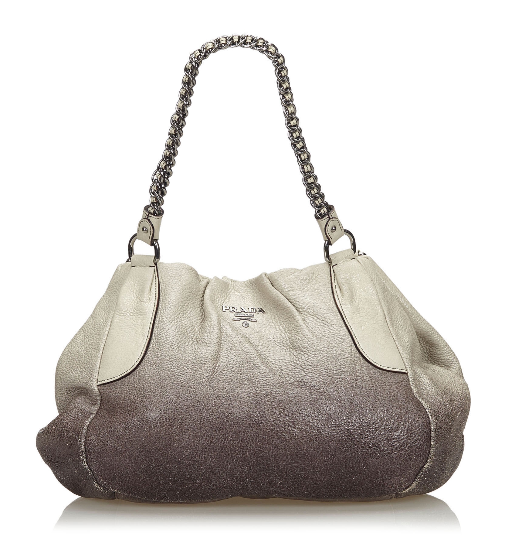 Black Medium Leather Handbag | PRADA