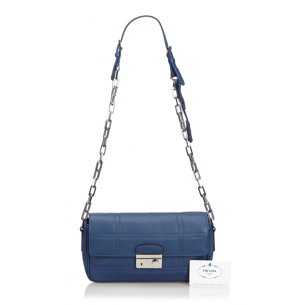 Prada Vintage Dark Blue Kelly Bag: The Style Icon