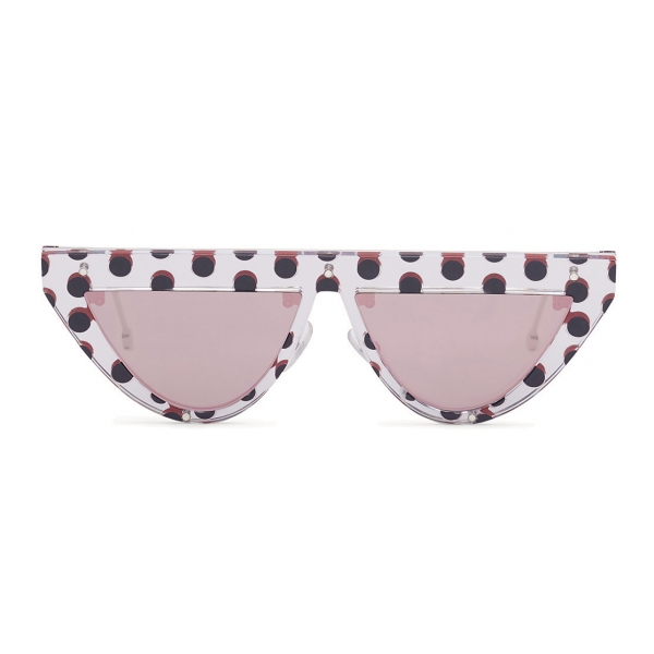 Fendi - DeFender - Flat Top Sunglasses - Pois - Sunglasses - Fendi Eyewear