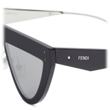Fendi - DeFender - Flat Top Sunglasses - Black - Sunglasses - Fendi Eyewear